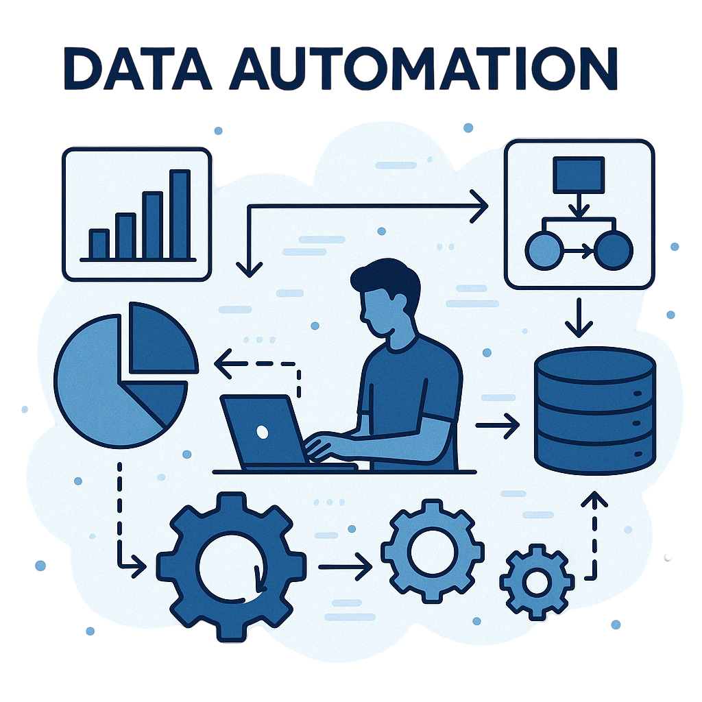 Data automation illustration