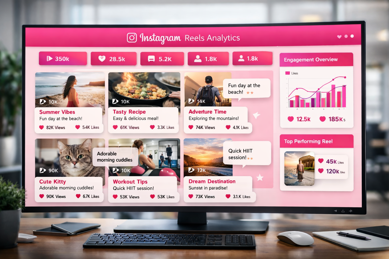 InstaInsight interface